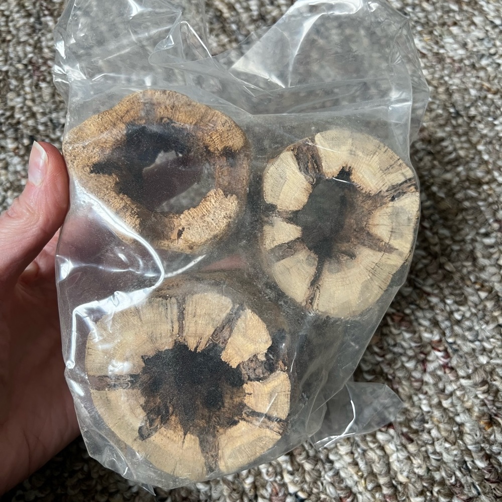 Aquarium Ornaments- set of 3 real wood logs